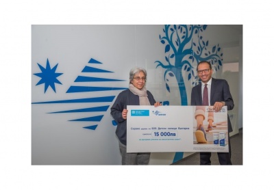 Servier Donates BGN 15,000 to Support SOS Youth